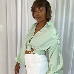 Mint Green Women's Top